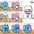Mochilinha Saco Personalizada Qualquer Tema Infantil 20X30 - Kit 10 Unidades - Imagem 2