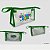 NECESSAIRE PERSONALIZADA PVC CRISTAL PREMIUM - 23 X 13 X 6CM - Imagem 1