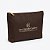 Necessaire Personalizada Nylon Resinado Premium 20x15cm - Marrom - Imagem 1