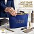 Necessaire Personalizada Nylon Resinado Premium 20x15cm - Azul Marinho - Imagem 4