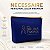 Necessaire Personalizada Nylon Resinado Premium 20x15cm - Azul Marinho - Imagem 2