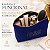 Necessaire Personalizada Nylon Resinado Premium 20x15cm - Azul Marinho - Imagem 5