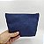 Necessaire Trapézio PVC Mescla Linho Lisa sem Estampa 22x15x5 cm - Imagem 4