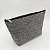 Necessaire Trapézio PVC Mescla Linho Lisa sem Estampa 22x15x5 cm - Imagem 2