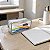 Necessaire Estojo Transparente PVC com Alça de Mão - Friso e Zíper BrancoNecessaire Estojo Transparente PVC com Alça de Mão - Friso e Zíper Branco - Imagem 4