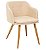 Poltrona Decorativa Anatômica para Escritório ANM 8011 Azul, Rosa e Cinza - Imagem 3