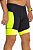 Bermuda masculina Compress max amarelo - Imagem 1