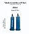 Garrafa Hiratação Silicone Soft Flash azul 250ml - Imagem 2