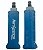 Garrafa Hiratação Silicone Soft Flash azul 250ml - Imagem 1