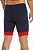 Bermuda Masculina Speed preto e vermelho - Imagem 2