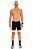 Bermuda Masculina Multi Bolsos Compress Preta com Branco - Imagem 4