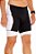 Bermuda Masculina Multi Bolsos Compress Preta com Branco - Imagem 1