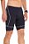 Bermuda Masculina Multi Bolsos Compress Preta Linha Branca - Imagem 1