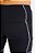 Bermuda Masculina Multi Bolsos Compress Preta Linha Branca - Imagem 3