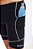 Bermuda Masculina Multi Bolsos Compress Preta Linha Branca - Imagem 4