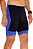 Bermuda Masculina Multi Bolsos Compress Azul - Imagem 1