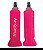 Garrafa Hiratação Silicone Soft Flash 250 pink - Imagem 1