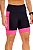 Bermuda Compress Max PRETO COM ROSA - Imagem 1