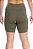 Bermuda Feminina Compress Multi Bolsos VERDE MILITAR - Imagem 2