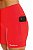 Short Feminino Speed Multi Bolsos VERMELHO - Imagem 2