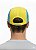 Boné Five Panel - Aba Reta Azul e Amarelo - Imagem 2