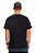 CAMISETA CORTE LASER BOLSO PRETA - Imagem 2