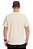 CAMISETA CORTE LASER BOLSO BEGE CLARO - Imagem 2