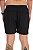 Bermuda Dry Fit Treino Seca Rápido 3 Bolsos Elastáno Preto - Imagem 3