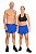 SHORT PERFORMANCE CORTE A LASER BOLSO 2.0 AZUL ROYAL - Imagem 1