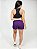 Short Top Run DinamycFit 3.0 Corte a Laser Roxo - Imagem 2