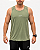 Regata Masculina Dry Performance Top Run Verde Militar - Imagem 1