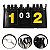 Placar Marcador Contador de Pontos Manual Dobrável em PVC Tênis de Mesa - Imagem 4