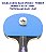 Raquete Profissional Loki K5000 Borrachas  Rxton (Azul e Preta) Aprovado ITTF + Capa + 2 Bolas Tênis de Mesa - Imagem 2
