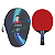 Raquete Classica Loki K7 com Carbono 7 Estrelas Profissional Tenis Mesa Aprovado ITTF + Raqueteira - Imagem 1