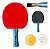 Raquete Tênis De Mesa Ping Pong Profissional Ittf + 2 Bolas - Imagem 2