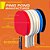 Kit Completo Tenis Mesa Ping Pong - 2 Raquetes Classica ITTF +  Rede Retrátil + Capa + 3 Bolas - Imagem 3