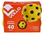 Kit 6 Bolas Pickleball 40 Furos Oficial Quadra Externa ou Interna - Imagem 2