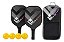 Kit Pickleball Profissional com 2 Raquetes + 4 Bolas + Bolsa Transporte - Imagem 1