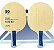 Raquete Clássica Yinhe V14 Pro Carbono Alc Off+ for 40+ Tênis Mesa - Imagem 5