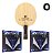 Kit Completo Profissional - Raquete Carbono Loki K3 Clássica + 2 Borrachas Rxton 5 Tênis Mesa - Imagem 1