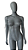 Manequim Feminino Evolution Cinza - Imagem 3