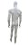 Manequim Masculino Fitness Branco - Imagem 2