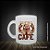 Caneca de vidro jateada - Imagem 1