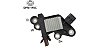 Regulador de Voltagem Montana Chevrolet S10 2018 Flex Onix 1.0 2.4 2012 > Cobalt 1.8 Prisma Spin - Imagem 1
