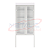MT 102 - Armário vitrine 2 portas laterais vidro - Imagem 2