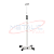 MT 384 - Luminária flexível altura regulável 4 pés pintada sem rodas - Imagem 1