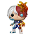Funko Pop! Animation My Hero Academia Todoroki 372 Exclusivo Glow - Imagem 2