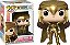 Funko Pop! Dc Comics Mulher Maravilha / Wonder Woman Golden Armor 323 - Imagem 1