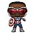Funko Pop! Marvel The Falcon Winter Soldier Captain America 818 - Imagem 2