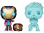 Funko Pop! Marvel Vingadores Homem de Ferro Morgan Stark & Tony Stark 2 Pack Exclusivo Glow - Imagem 2